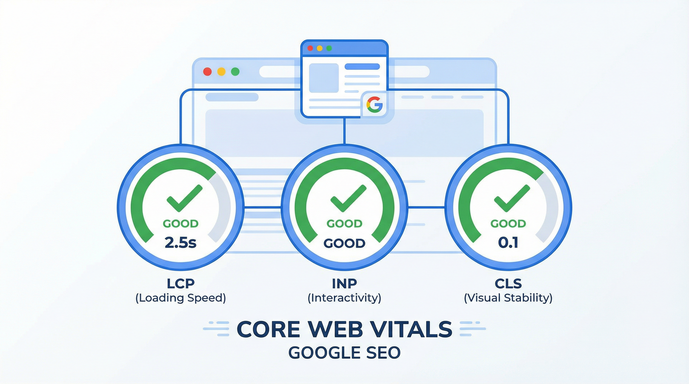 Descubra o que s&atilde;o Core Web Vitals, as m&eacute;tricas LCP, INP e CLS